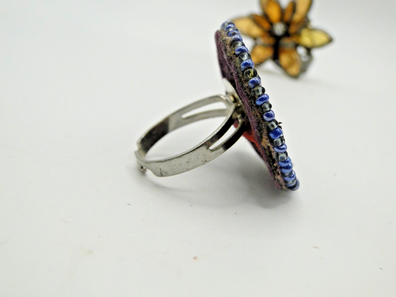 Lot of Eight Unique Vintage Expansion Rings