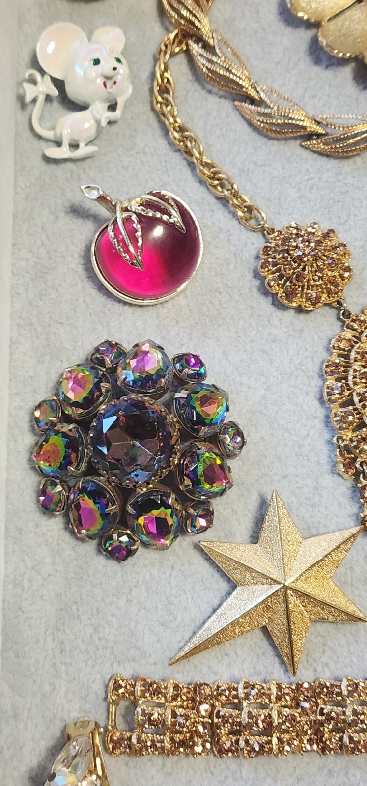 VtgJewelry Lot 21pc Juliana Jomaz Gianni De Liguoro Les Bernard Austria C857