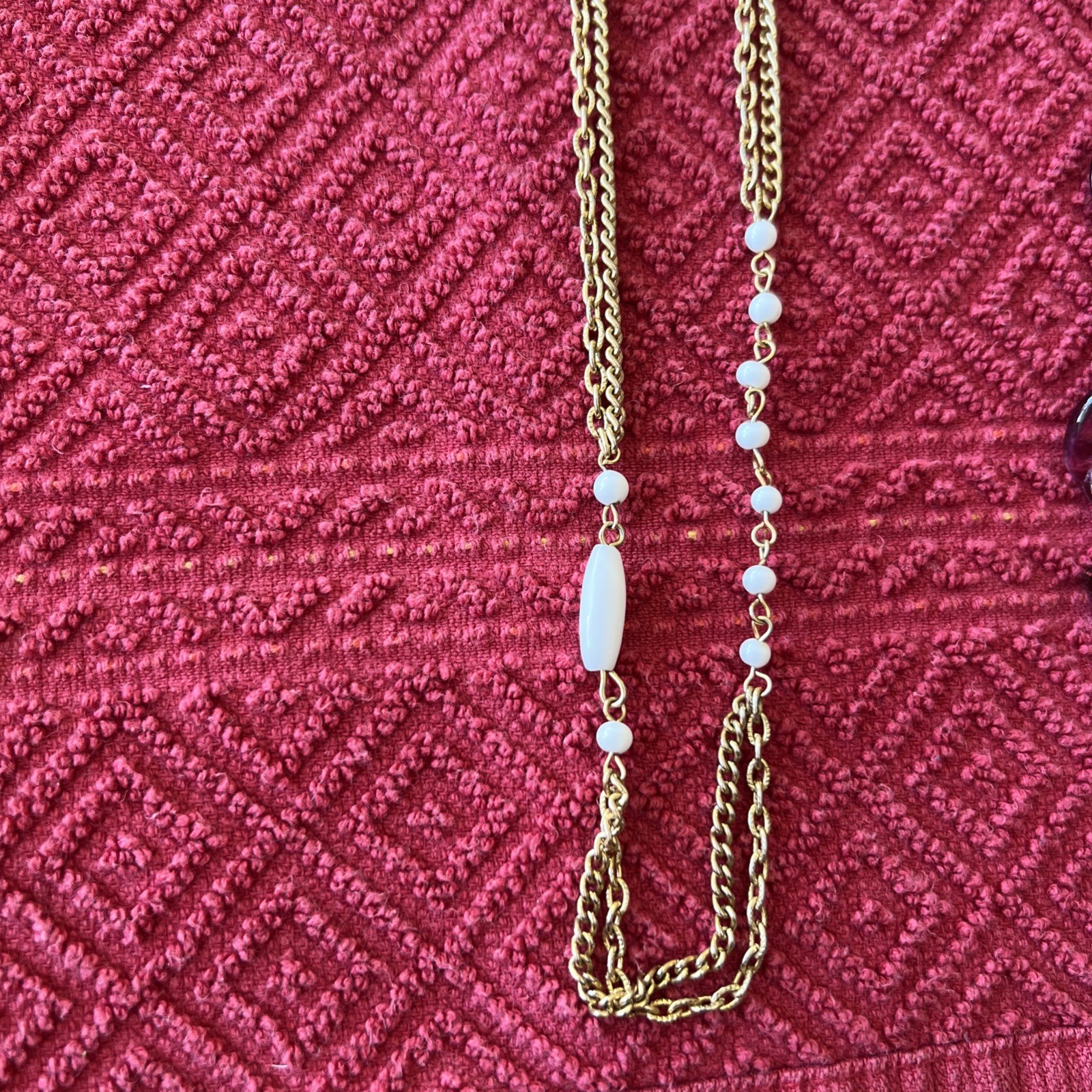 Vintage Fashion Jewelry Necklaces From 60’s/70’s – 80’s/ 90’s , Lot Of 6