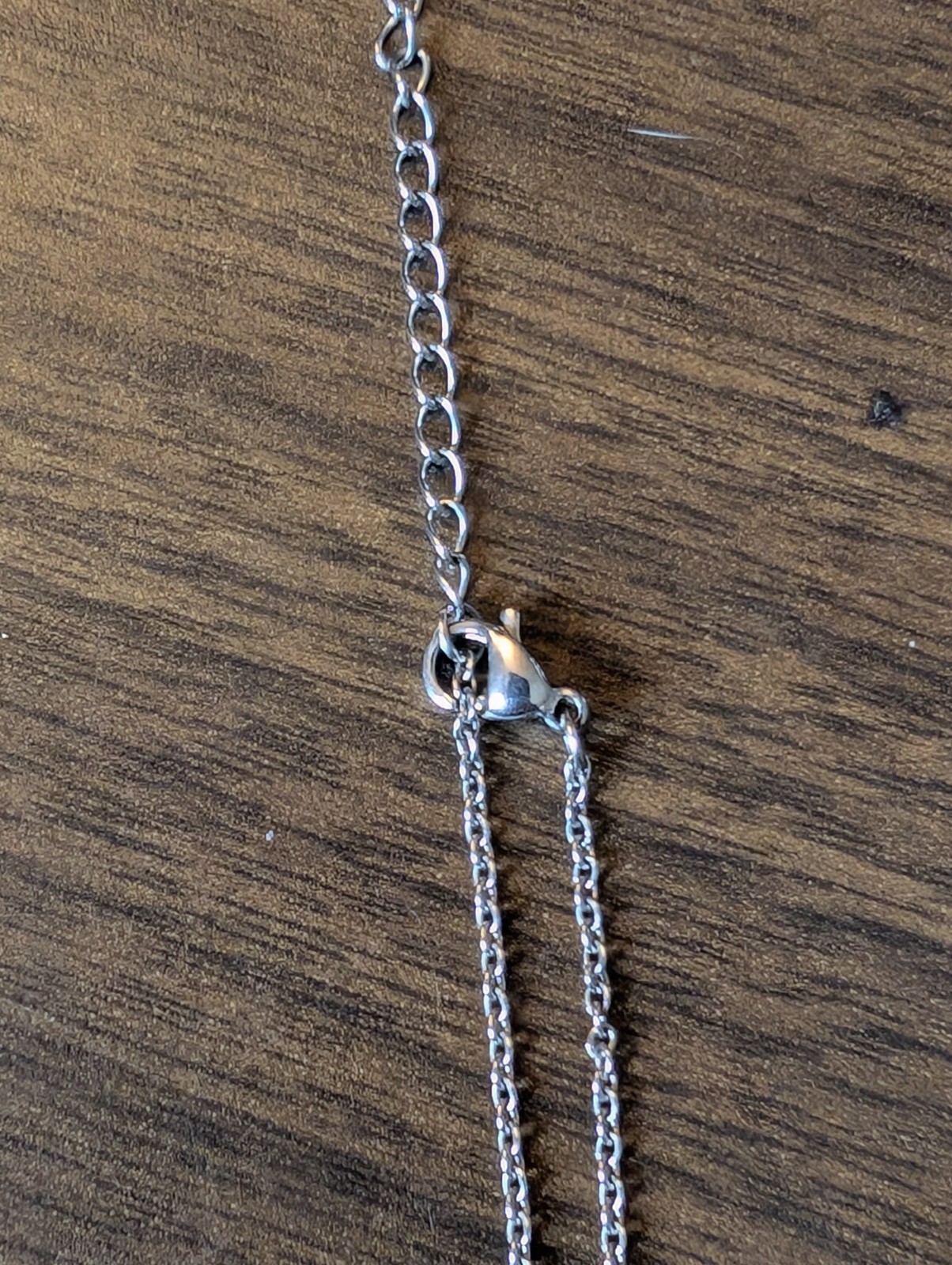 Guardian Angel Pendant Necklace, Size 18 in