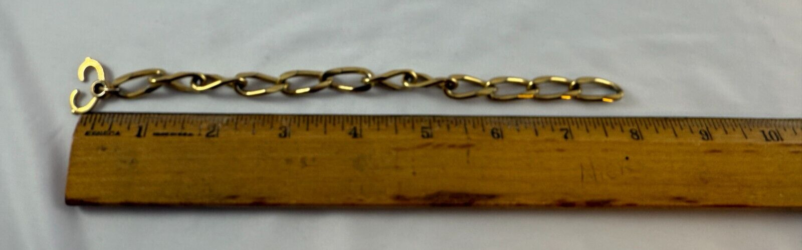 Vintage SPEIDEL Gold Tone Oval Link Bracelet Sister Clasp