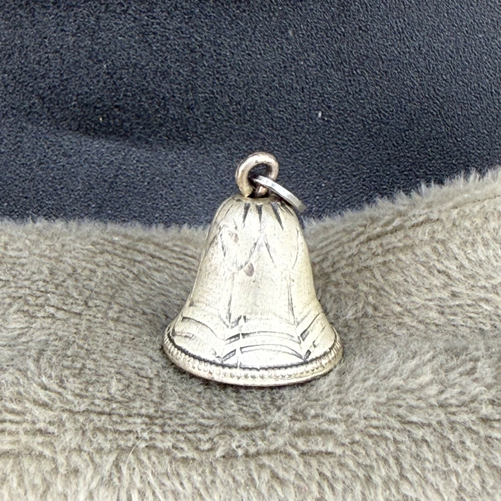Vintage Sterling Silver Bell Charm Guardian
