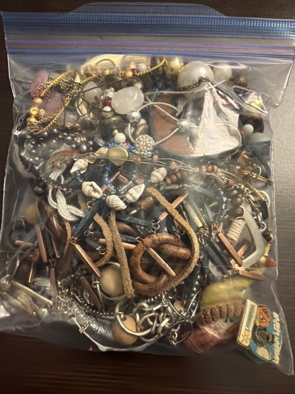 1.5 LB Vintage 2 Modern Costume Jewelry Wear/Resell/Repair Mystery Treasure Hunt
