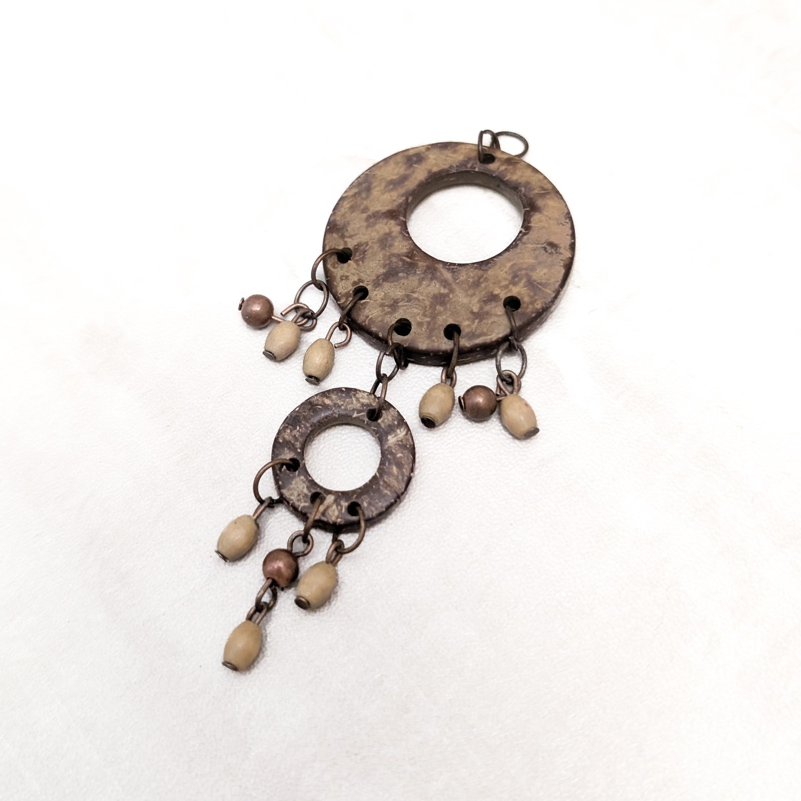 Vintage Pendant Extra Long Boho Style Dangle – No Chain Included