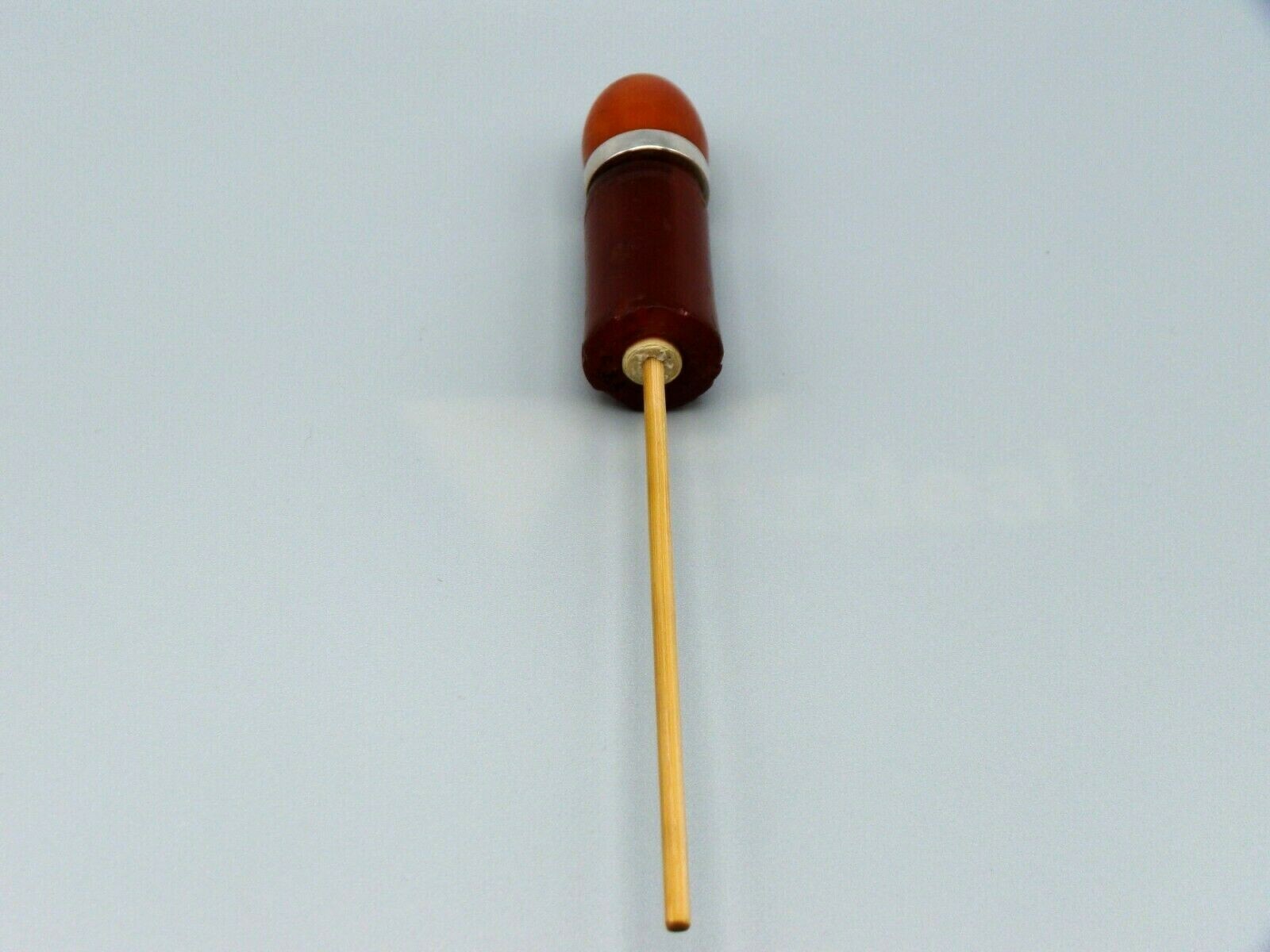 Old Real Antique Natural Amber Stone Pipe Mouthpiece Hookah Very Rare Collection