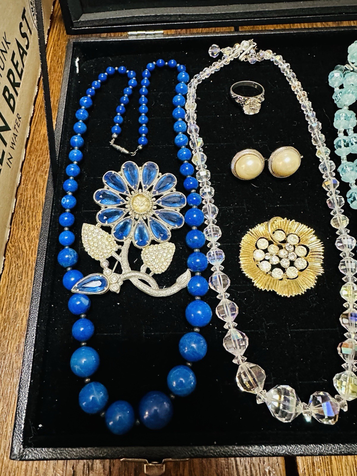 Vintage & Antique Lot Of 10 Costume Jewelry Some Signed