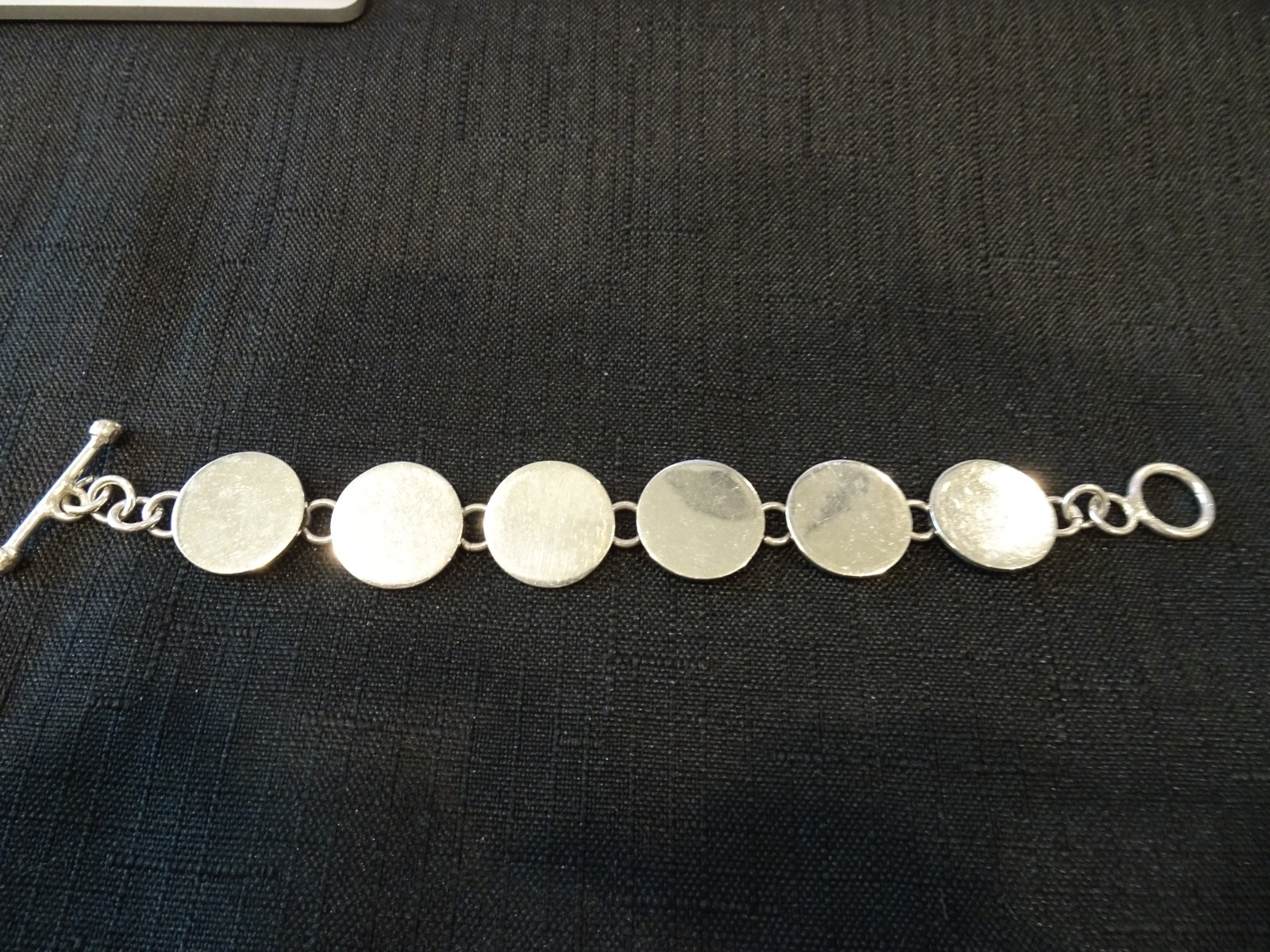 # 718-VINTAGE STERLING SILVER MEXICO BRACELET-925–VERY DIFFERENT-NICE