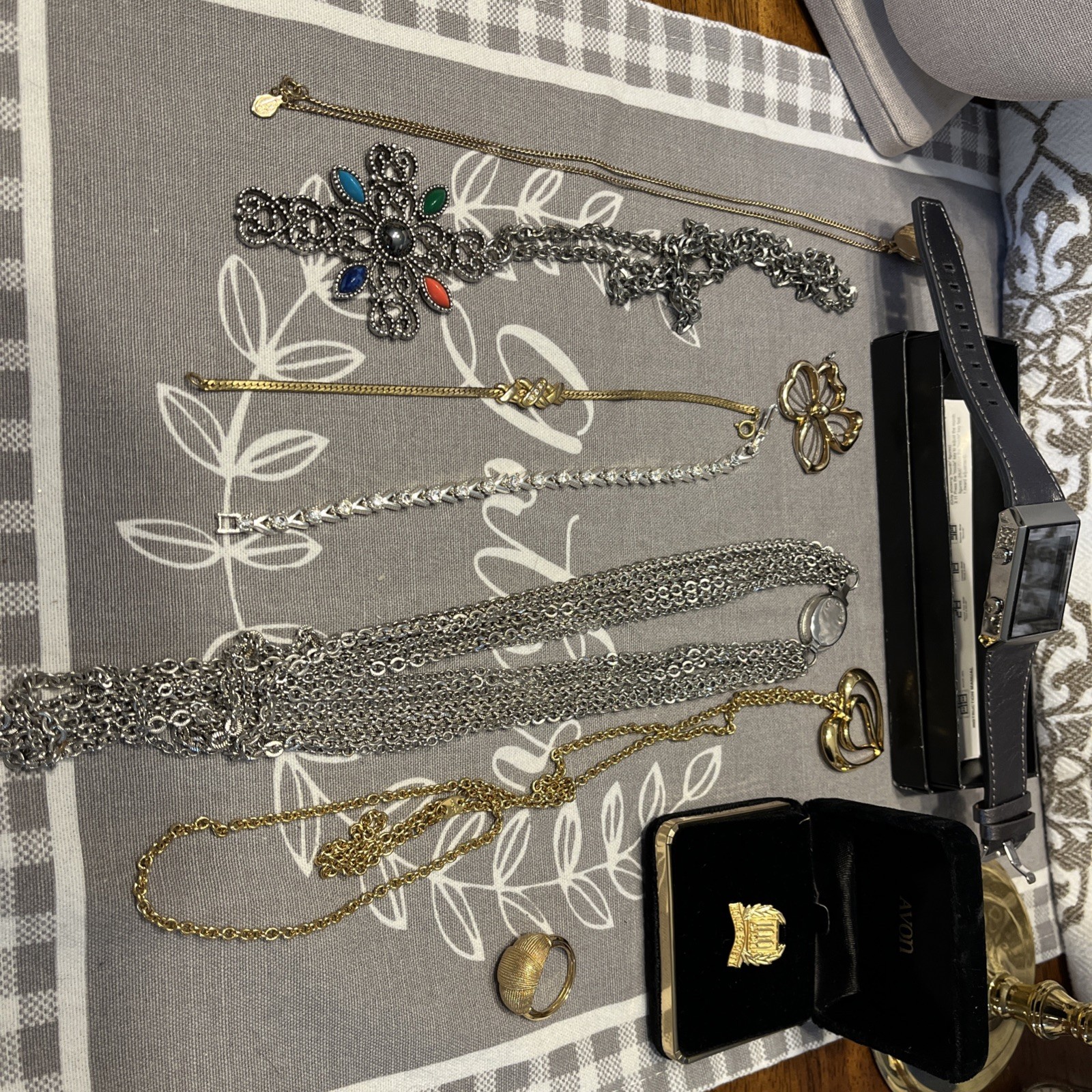 Huge Avon Sarah Coventry Ann Klein and Unbranded Necklaces Bracelets Ring Etc