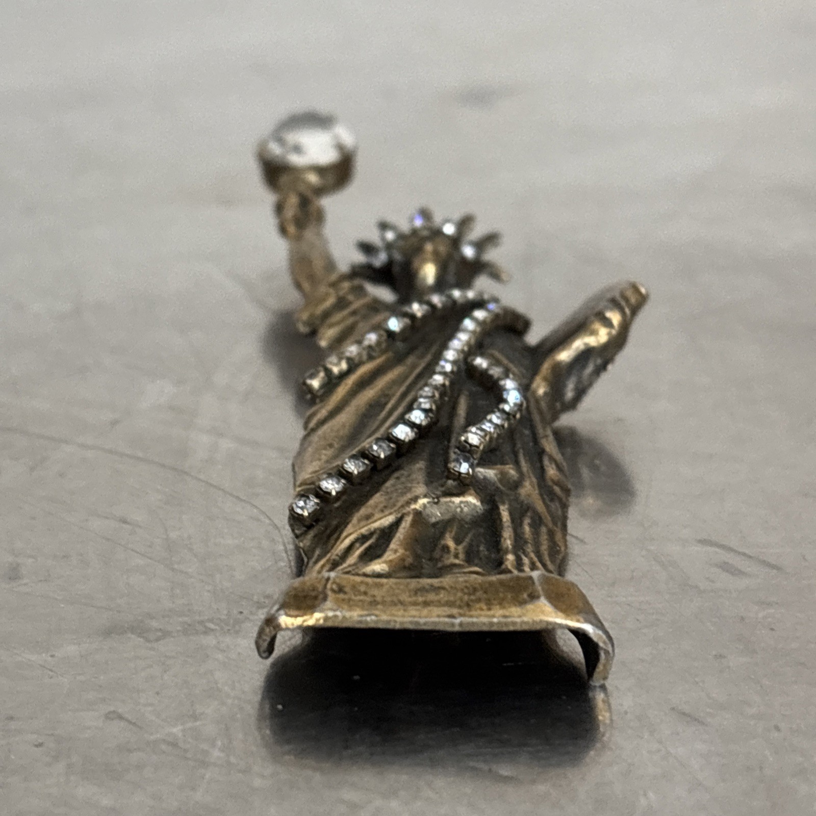 Marla Buck Brooch Pin Statue Of Liberty 80s Henri Bendel Statement