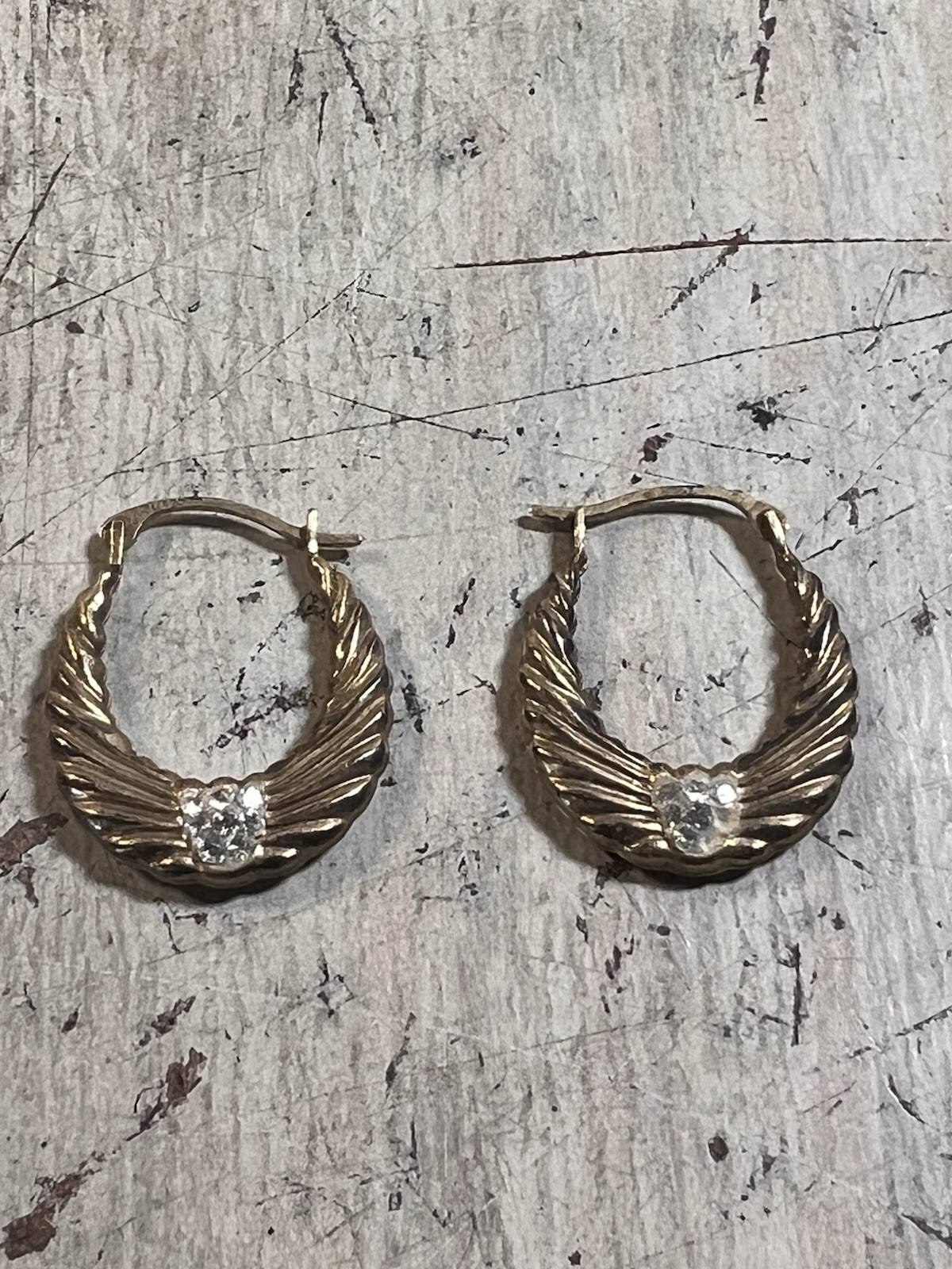 Vintage Sterling Silver Dangle Drop Hoop JCM Earrings 925 Southwest 80s MCM