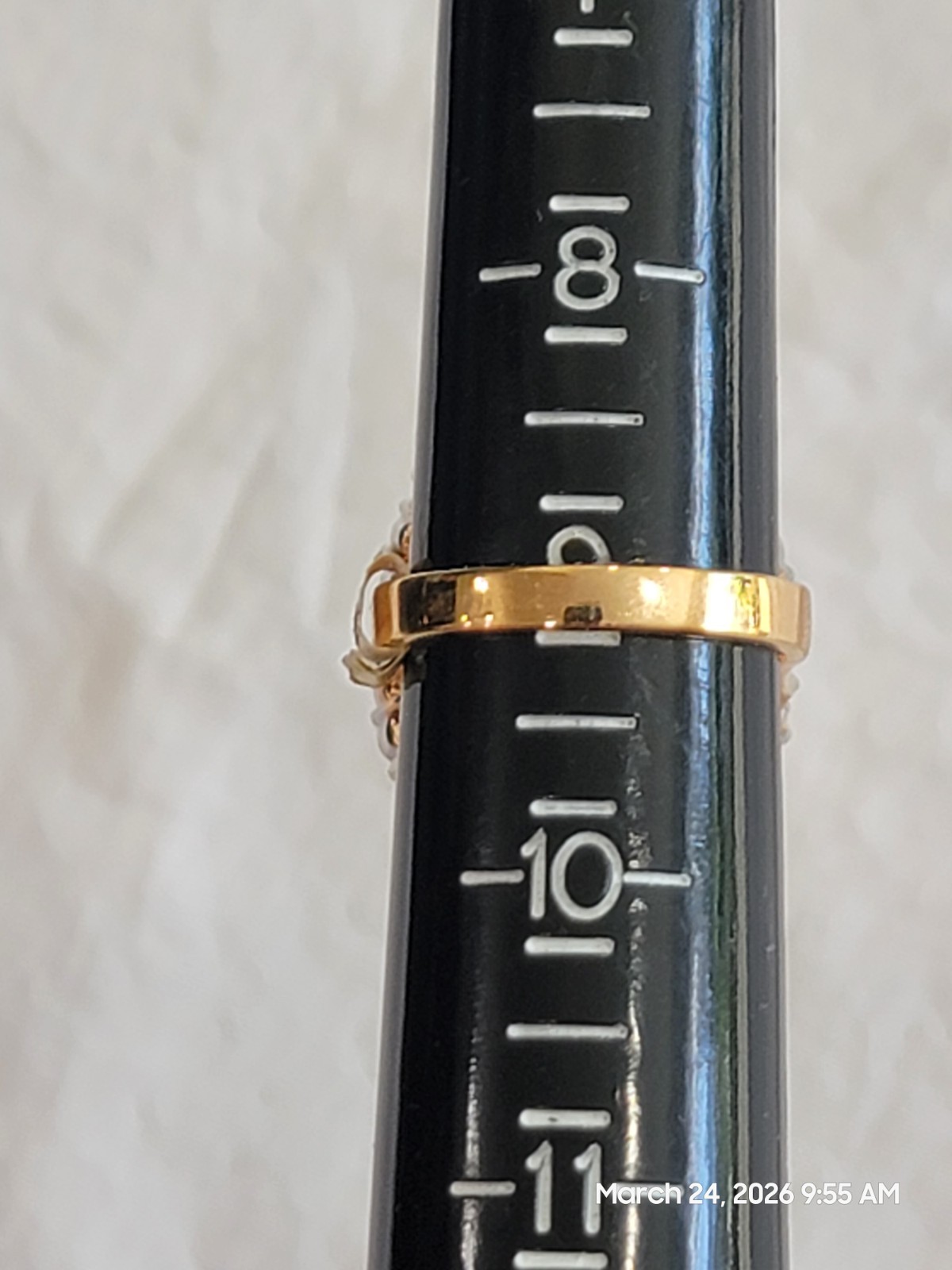 Unworn Vintage Merlite 14K Dura-Klad Gold Electroplate Cocktail Ring SIZE 9