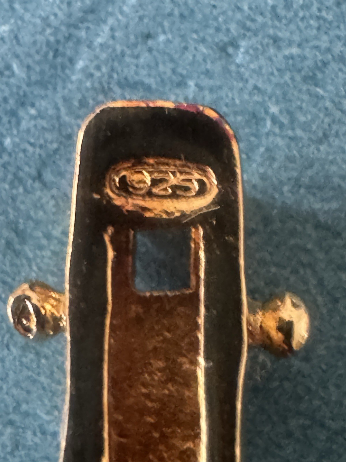 Vintage DBJ .925 Sterling Silver 14k Gold Plate Diamonds Bracelet Size 7”
