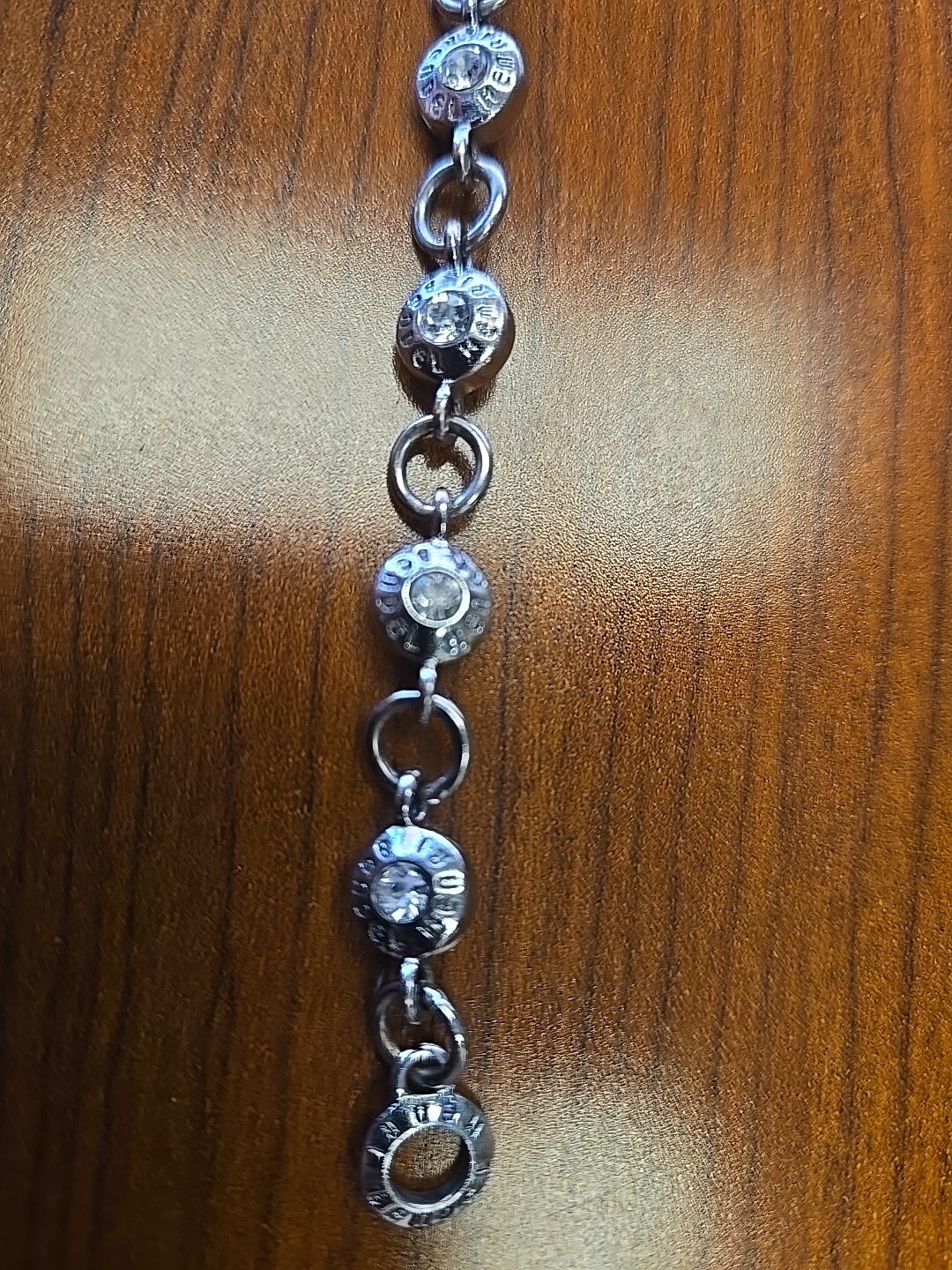 Henri Bendel New York Luxe Silver Swarovski Crystal Lobster Claw Bracelet