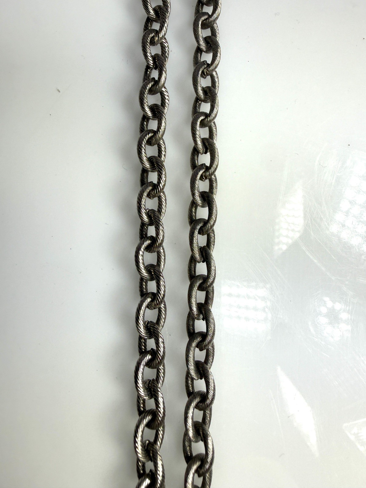 MCM Brutalist Vintage 60s Erwin Pearl Steampunk Bolts & Screws Pendant Necklace