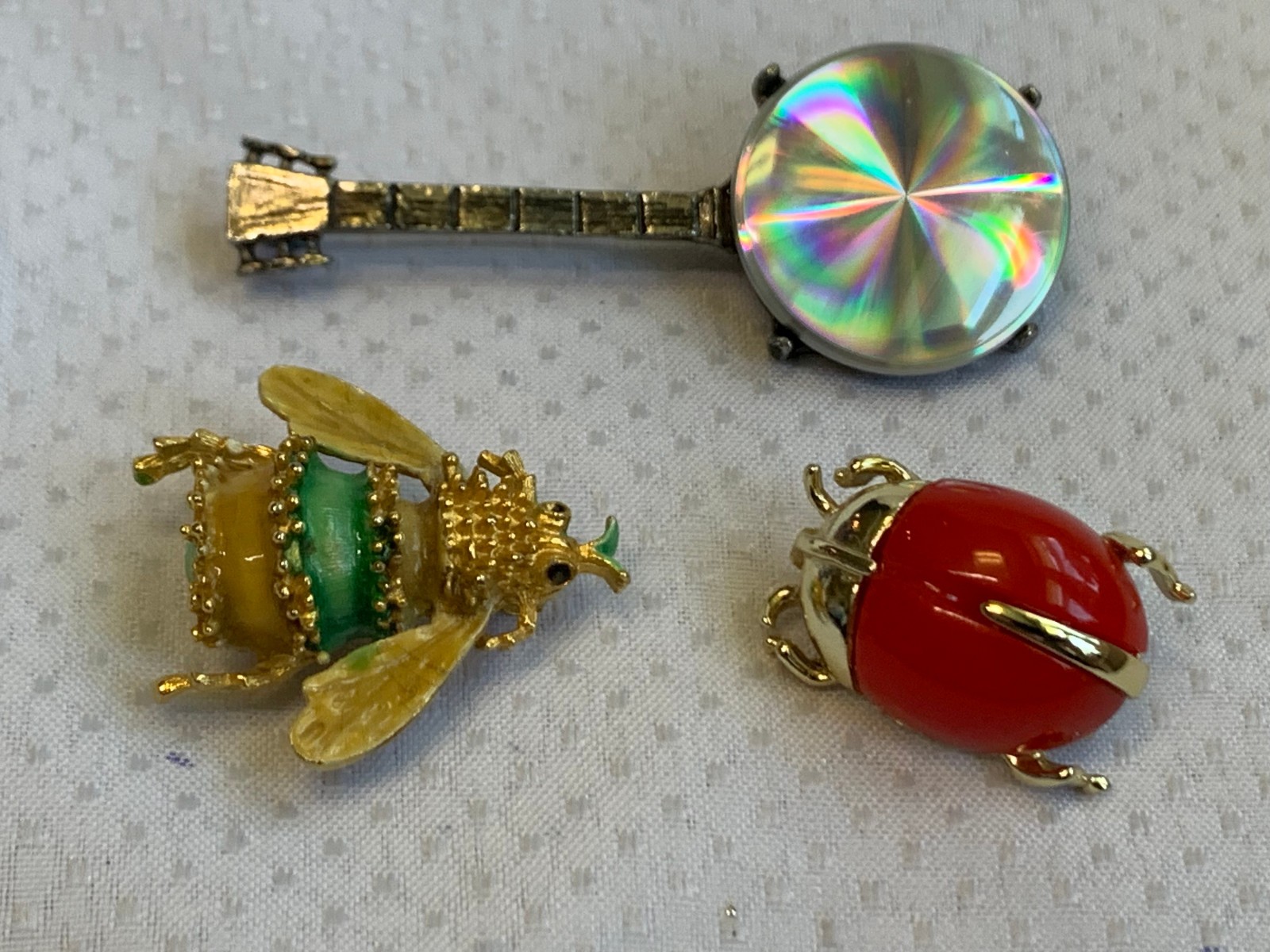 Vtg Brooch Lot Craft Pell Gerrys Sarah Cov Avon Scatter Pins Costume Jewelry