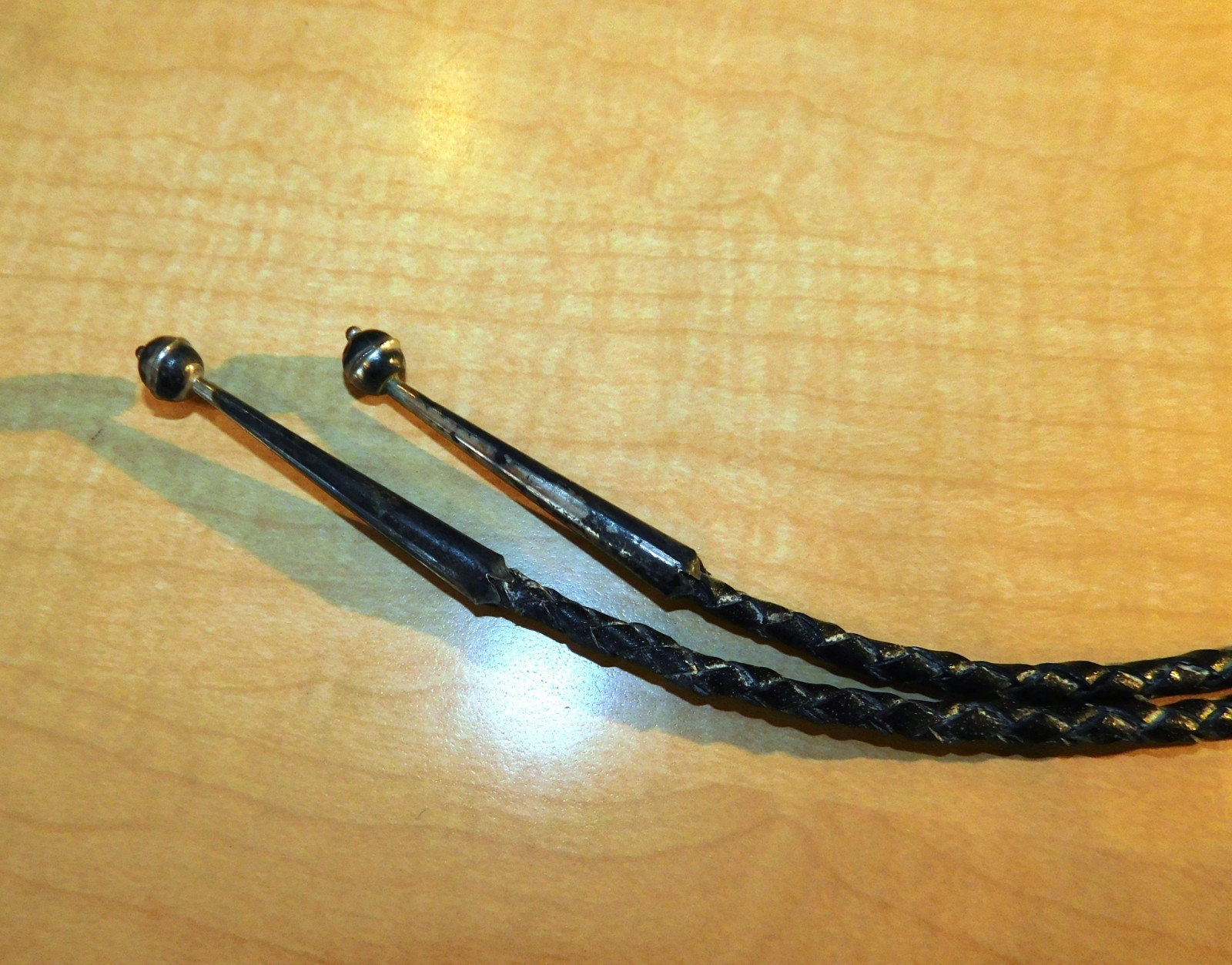 Vintage F. Cheama Sterling, Turqouis and Coral Bolo