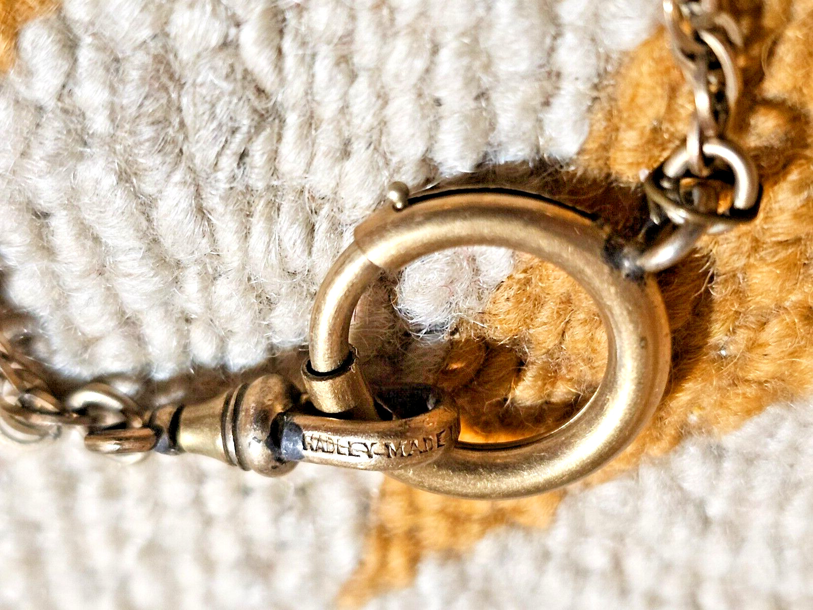Cool ca1930s Letter C Enamel Gold Filled Football Charm Pendant Hadley Watch Fob
