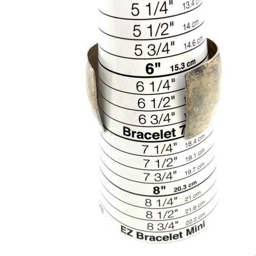 Vintage Signed Ben J. Chavez Navajo Sterling Hammer Works Wide Cuff Bracelet 7