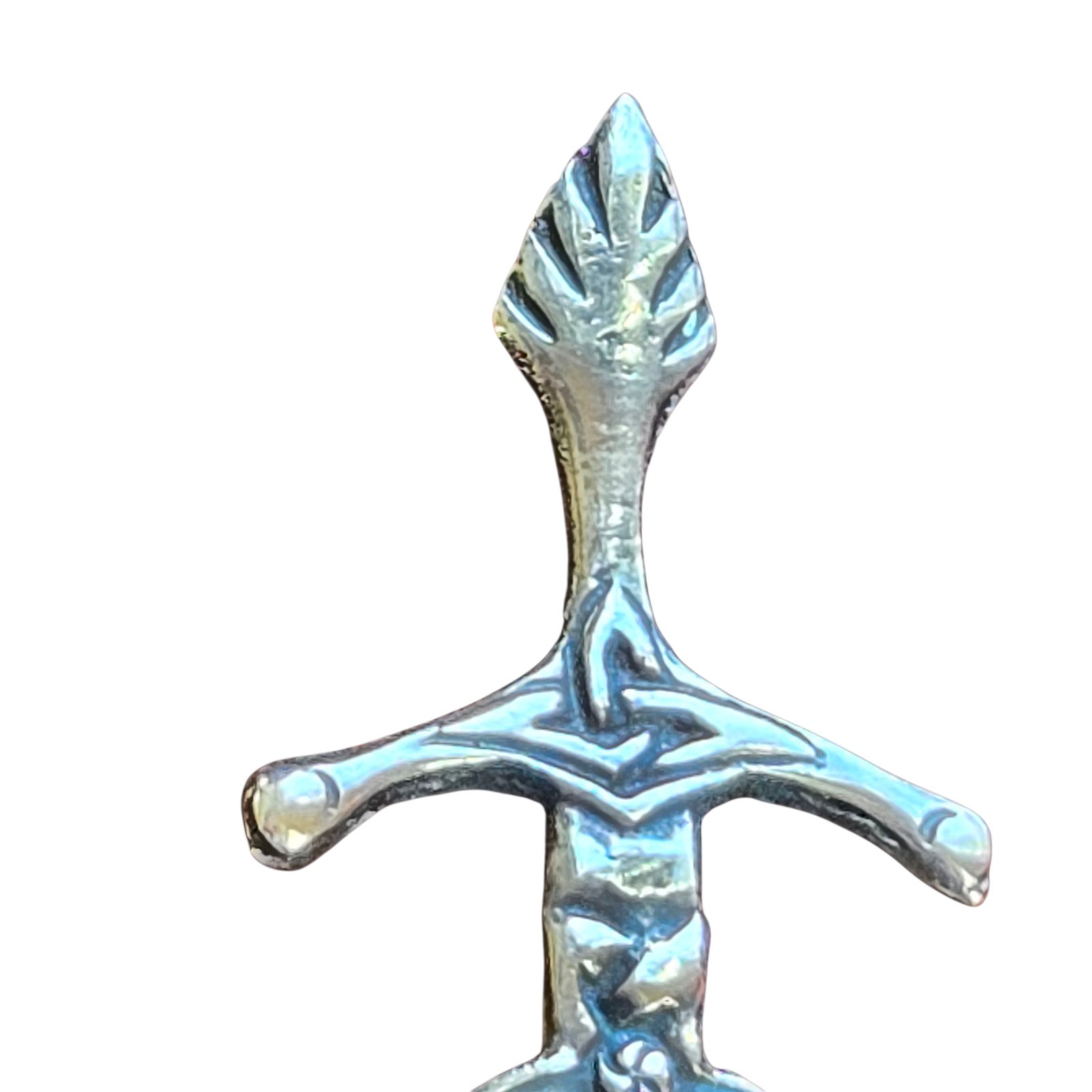 Vtg Cook Holland & Co Sterling 925 Sword/ Shield Brooch Hallmark Birmingham