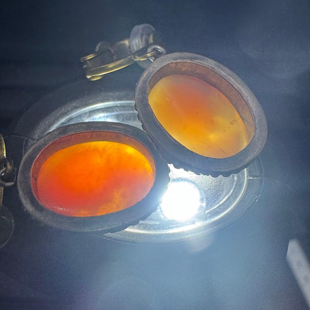 Shell Cameo Vintage Earrings, Pair (Men’s And Women’s), Different Designs On