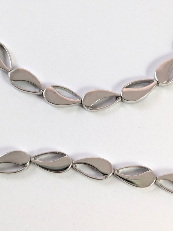 45.5cm Danish Sterling Silver Randers Solv Troels Tvenstrup Handmade necklace