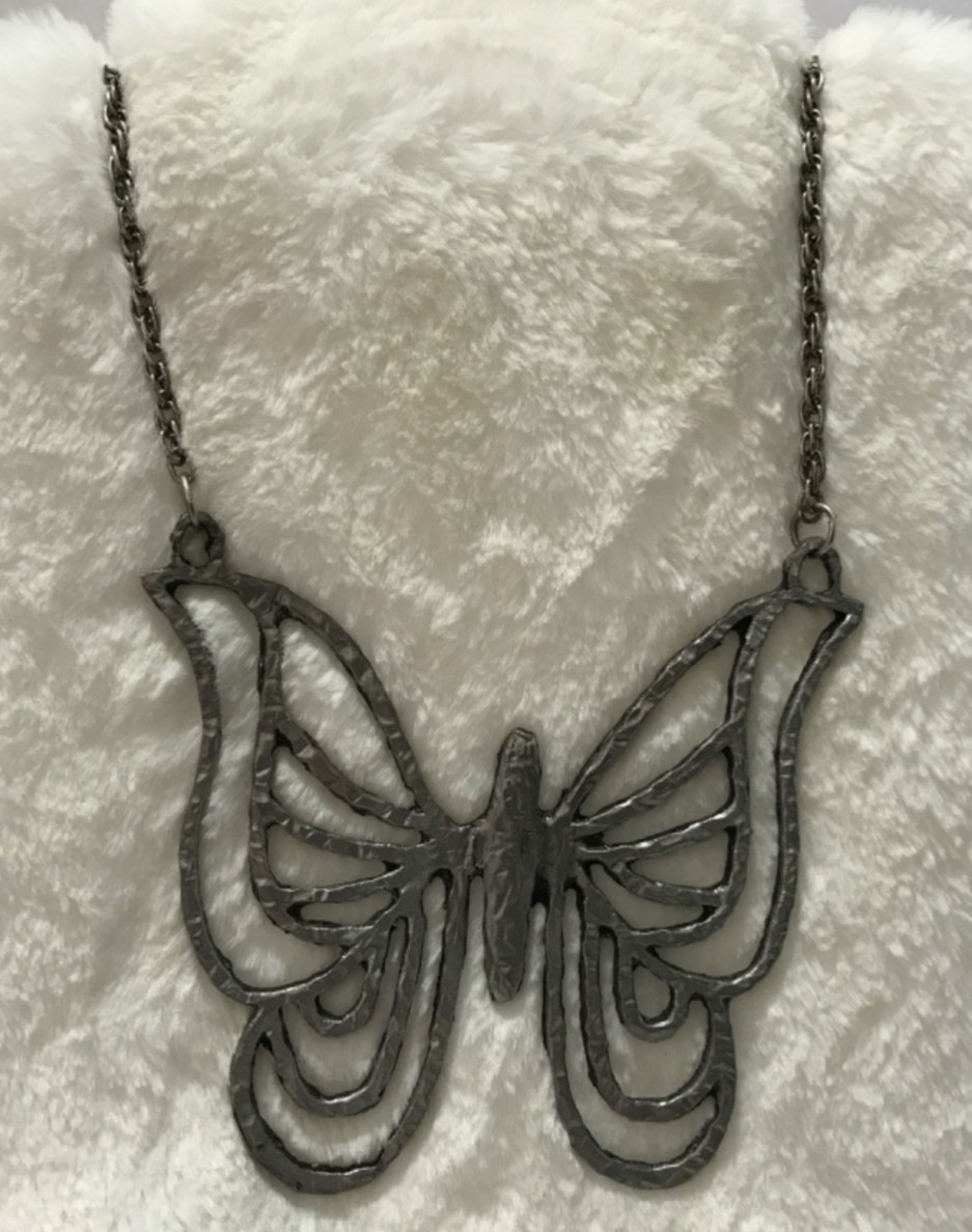 Vintage Butterfly Jewelry Lot Bracelet,Pendant ,Pin, Necklace