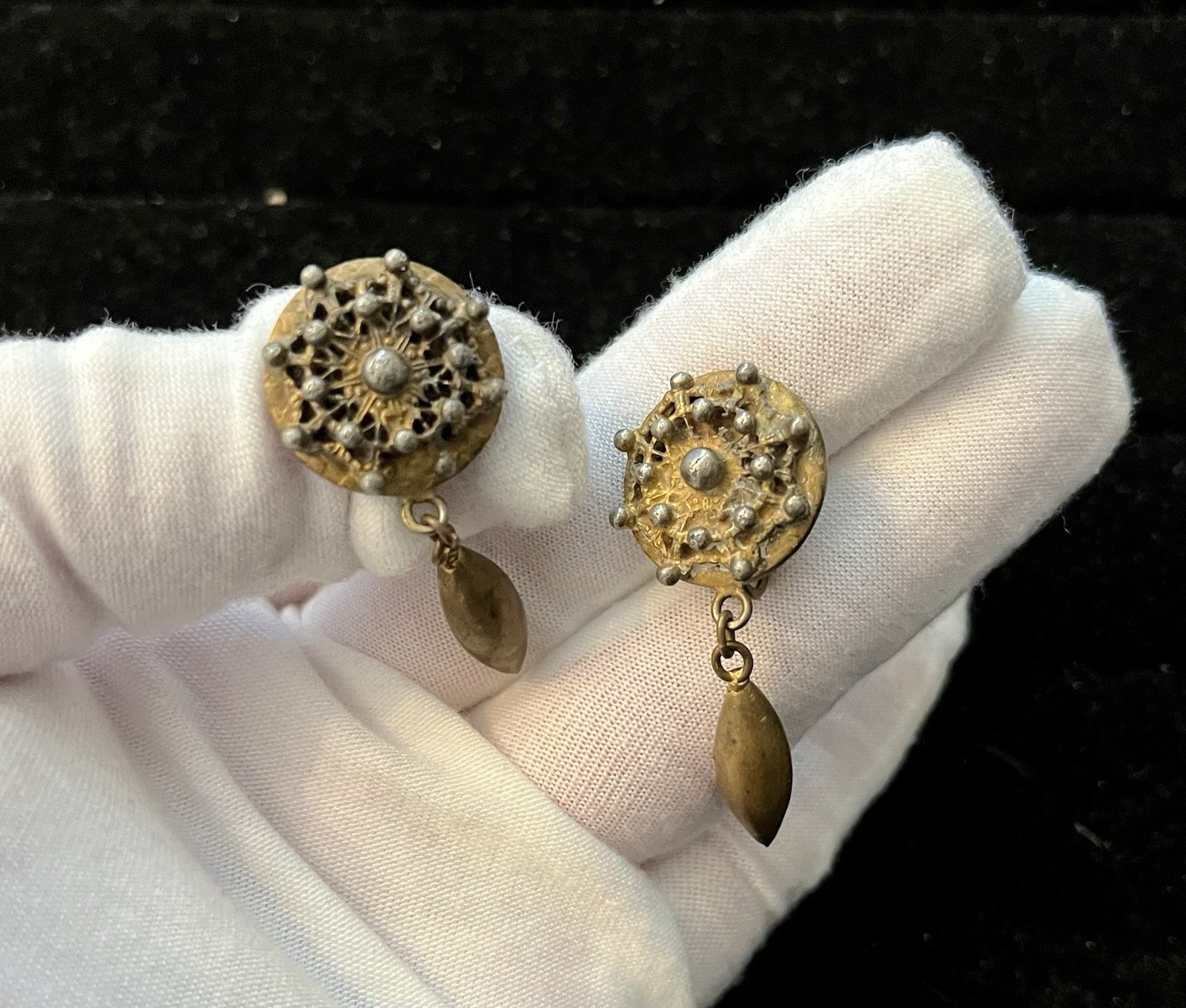 Antique Screw Back Earrings Circa 1910 1920 Jewelry