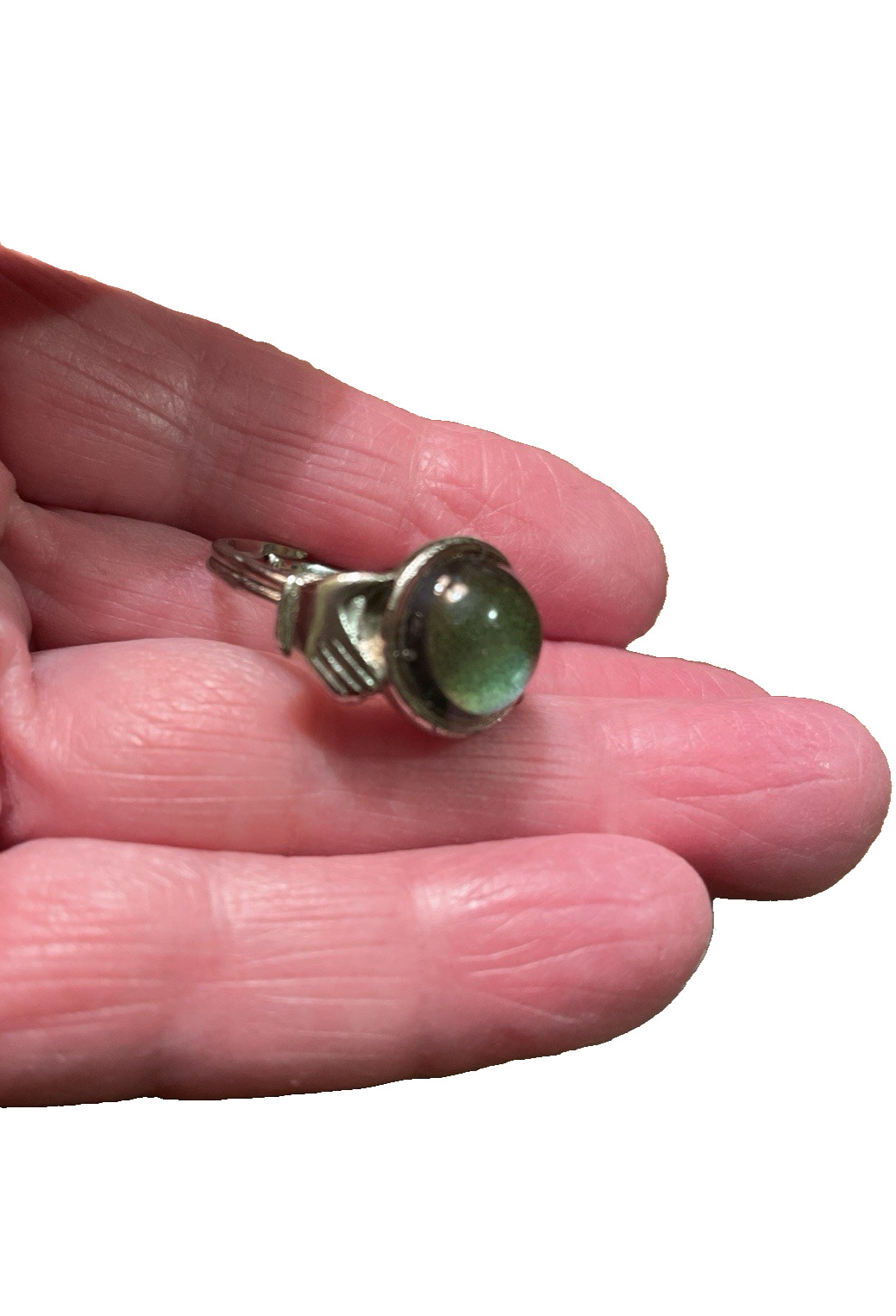 Vintage Mood Ring Changes Color Emotions Original Retro 1970’s Adjustable Sz 8