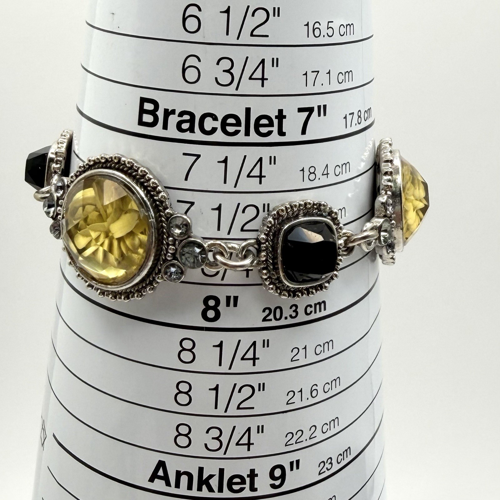 Vintage Cookie Lee Intaglio Bracelet
