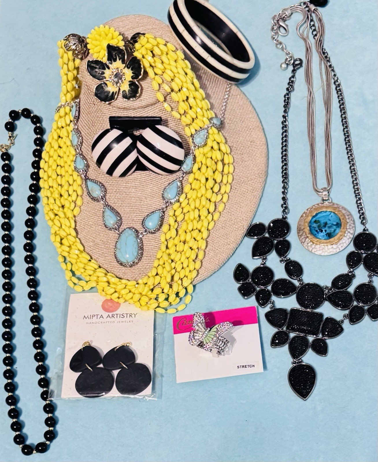 Vintage High End Jewelry Lot Henri Mendel J Crew Monet Liz Claiborne Chicos 1928