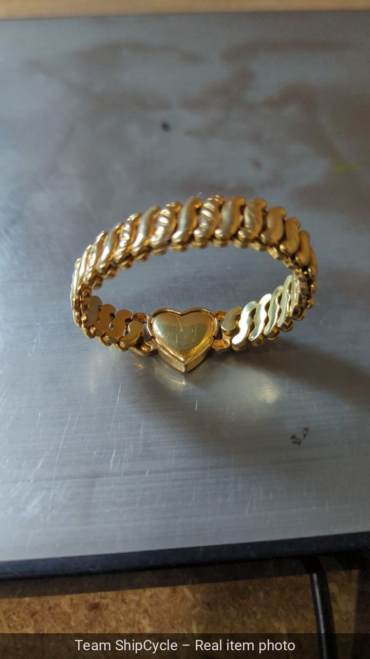 without packaging La Mode Vintage Gold Filled Heart Sweetheart Expansion G2U