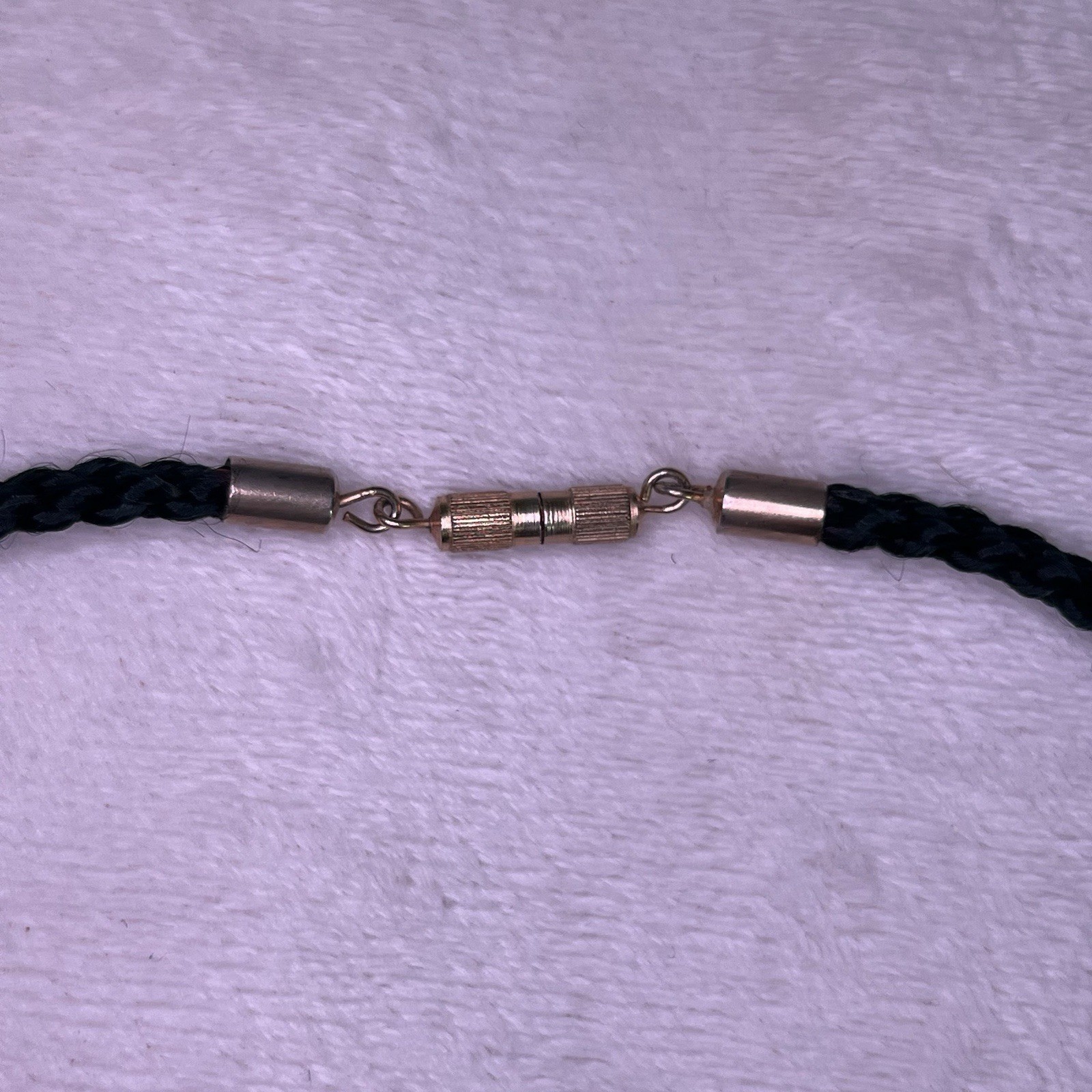 Vintage Cloisonné Parrot Pendant Necklace with Black Tassel