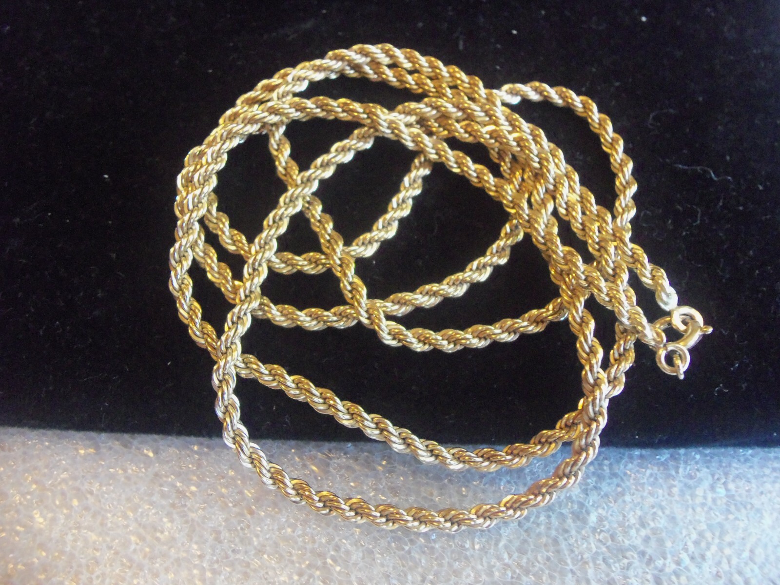 Vintage Gold filled Chain Necklace 33 in 22.5 grams Fifth Avenue