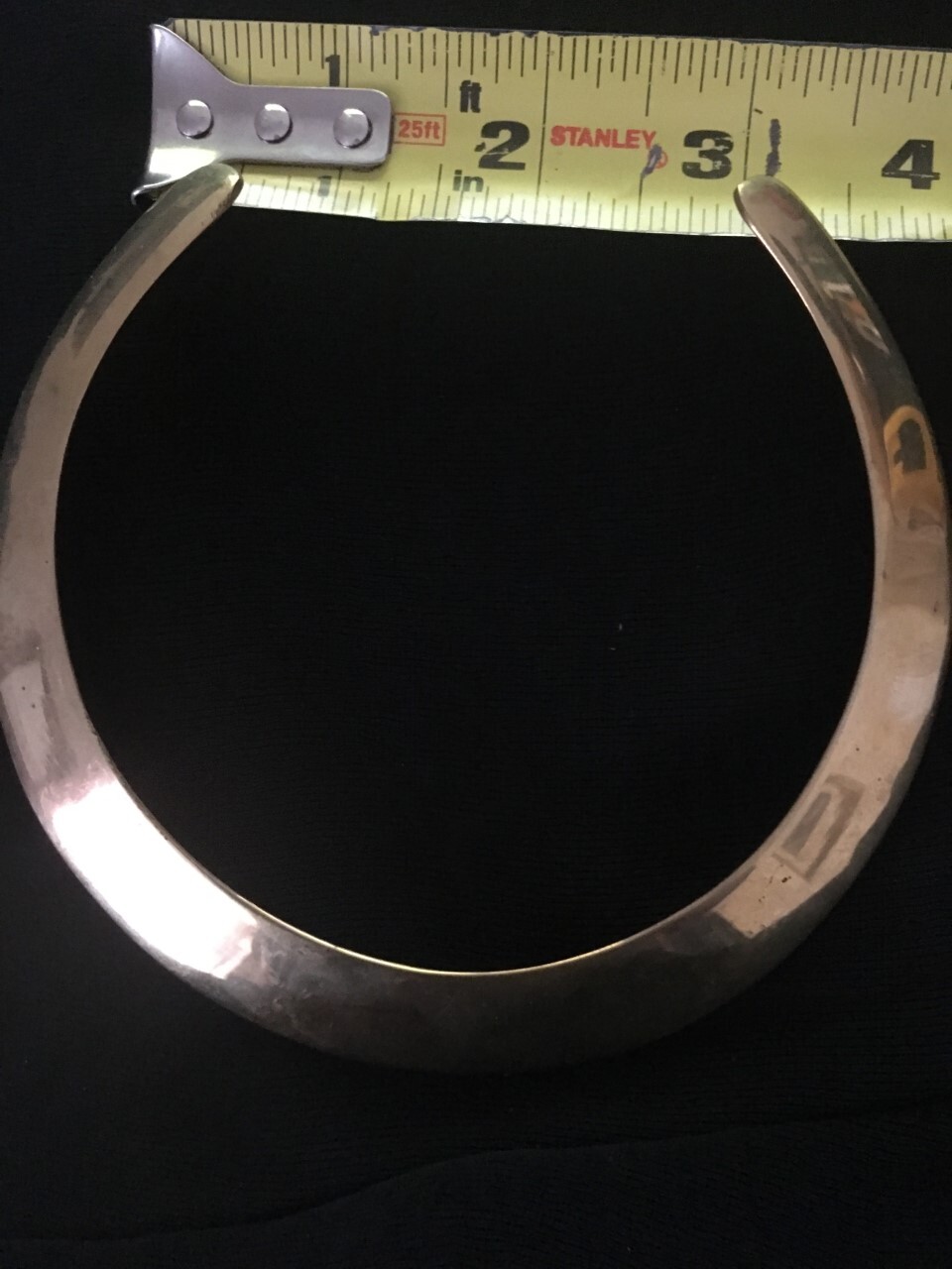 VintageTorque Plain Golden Collar choker design Egyptian Style for petite neck