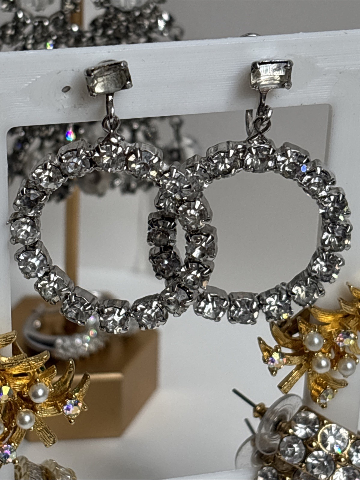 Vintage ALL Signed Rhinestone Jewelry Lot Weiss, Carnegie, Sterling, Madewell