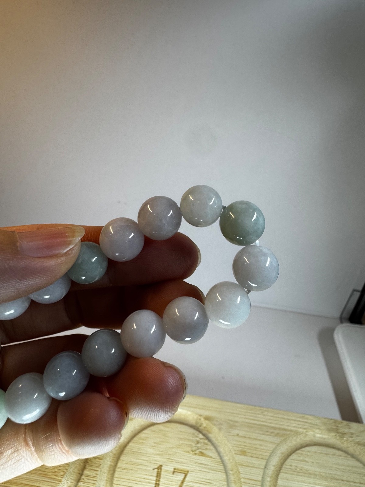 Natural Burmese A-Grade Jade jadeite beads bracelet 10-11mm new in box free ship