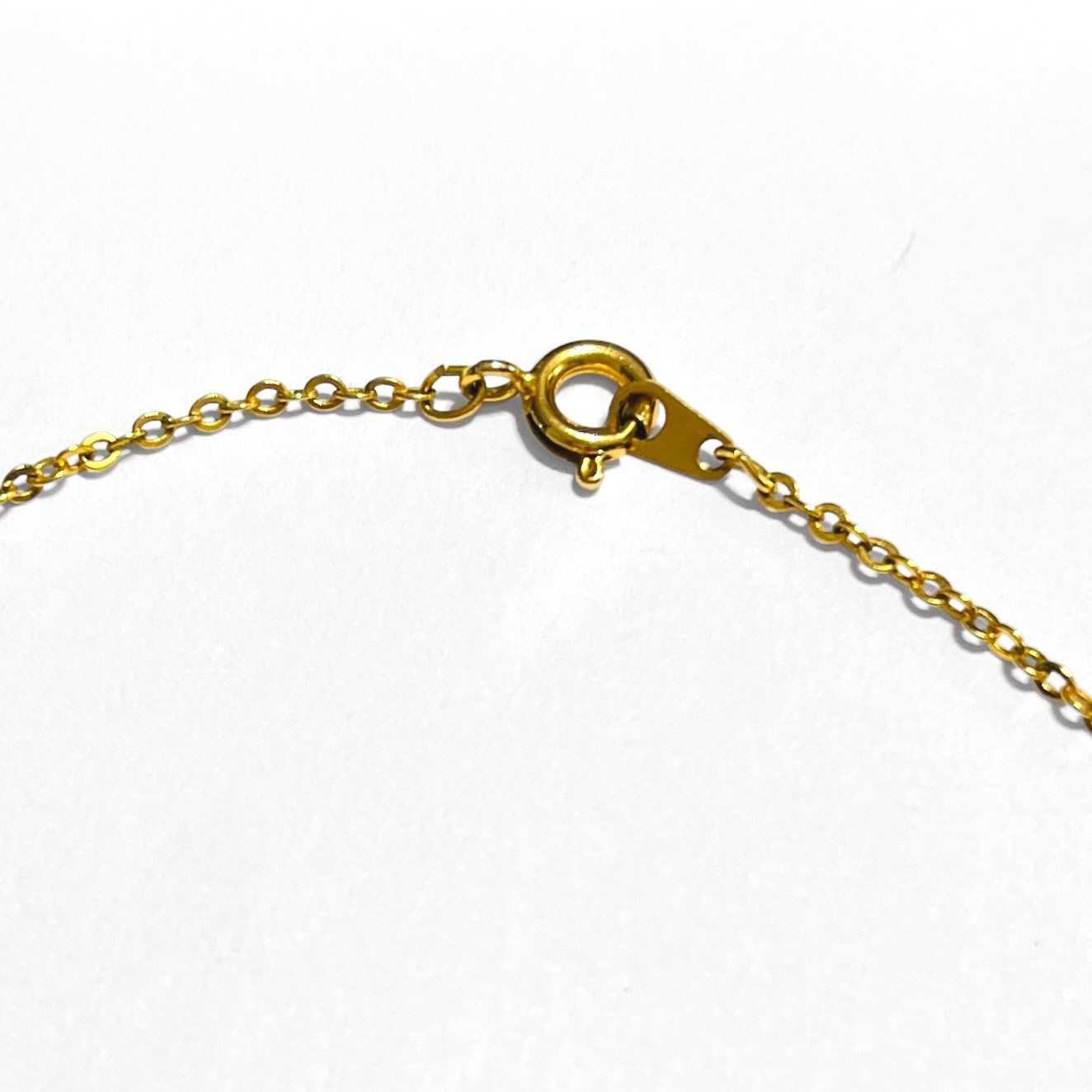 VTG Real Leaf Pendant Necklace Gold Tone Metal Dipped 18″ Chain Hippie Nature