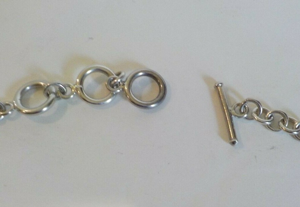 Vintage Mexico CIL Designer Sterling Silver Hibiscus Flower Necklace, 76 grams