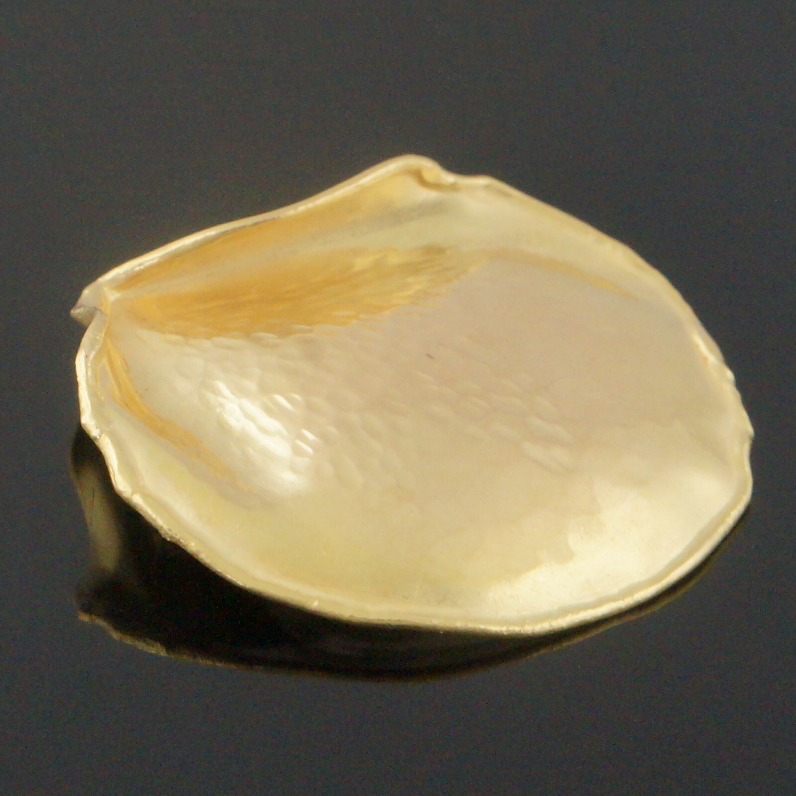 Tiffany & Co. Angela Cummings Solid 18K Yellow Gold Rose Petal Pin, Brooch