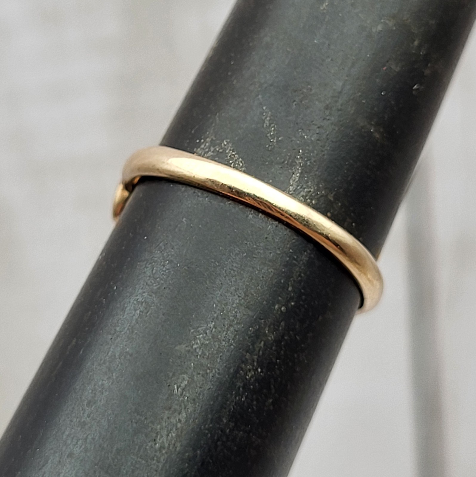 Antique Victorian 10K Gold Trilogy Opal & Diamond Ring Sz 4.25