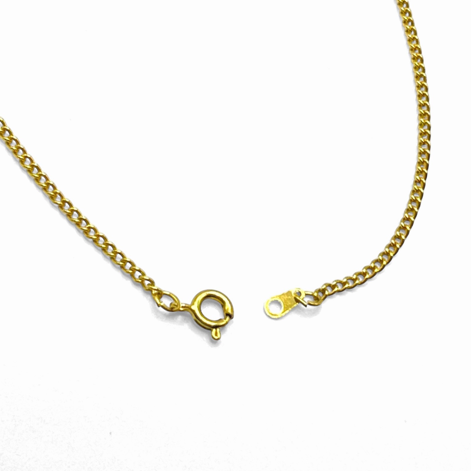 Vintage Horse Pendant Necklace Gold Tone Pony Charm Western Ranch Equestrian 16″