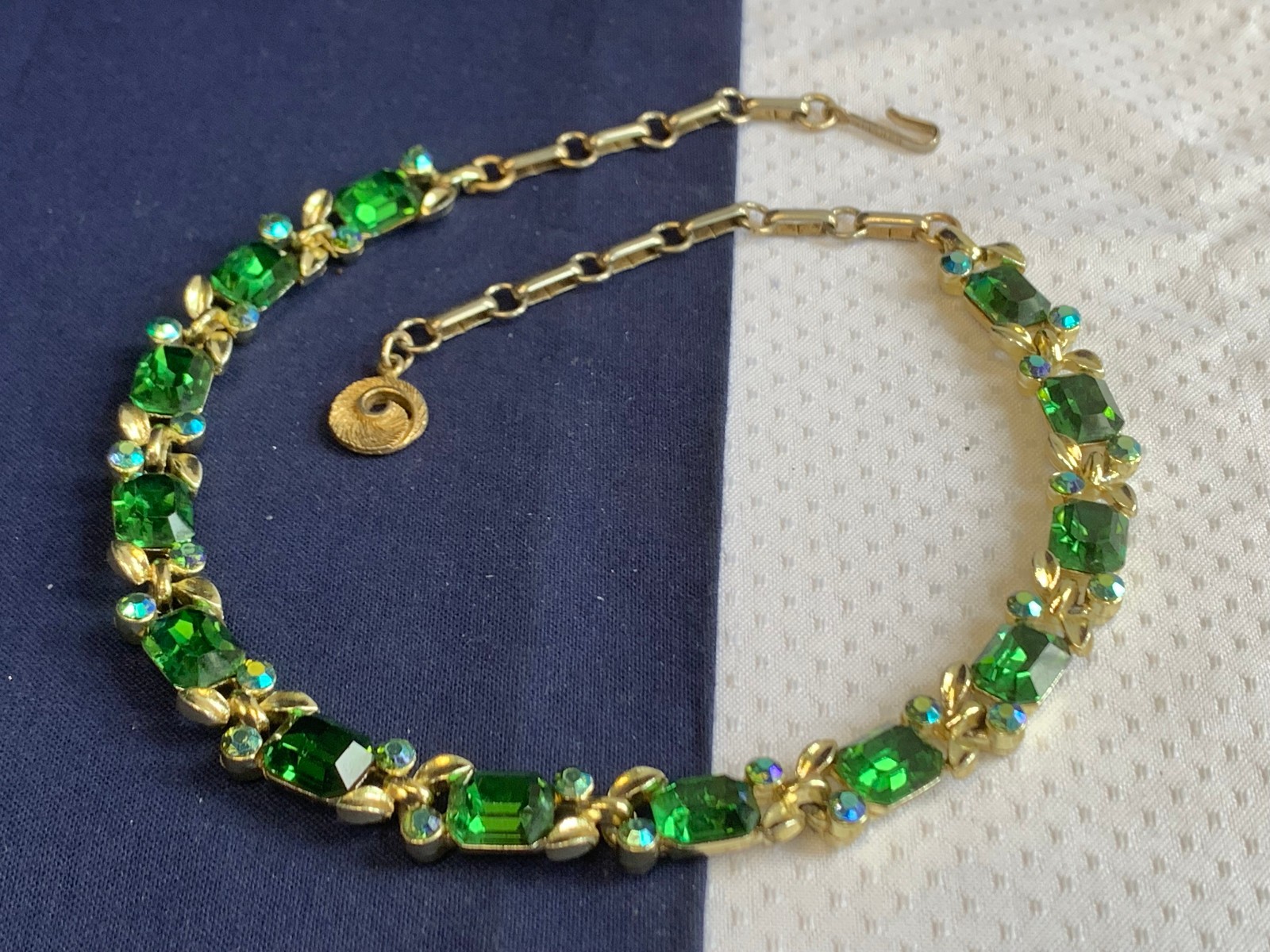 Vtg Costume Jewelry Lot Lisner Coro Necklaces Earrings Matching Set Rhinestones