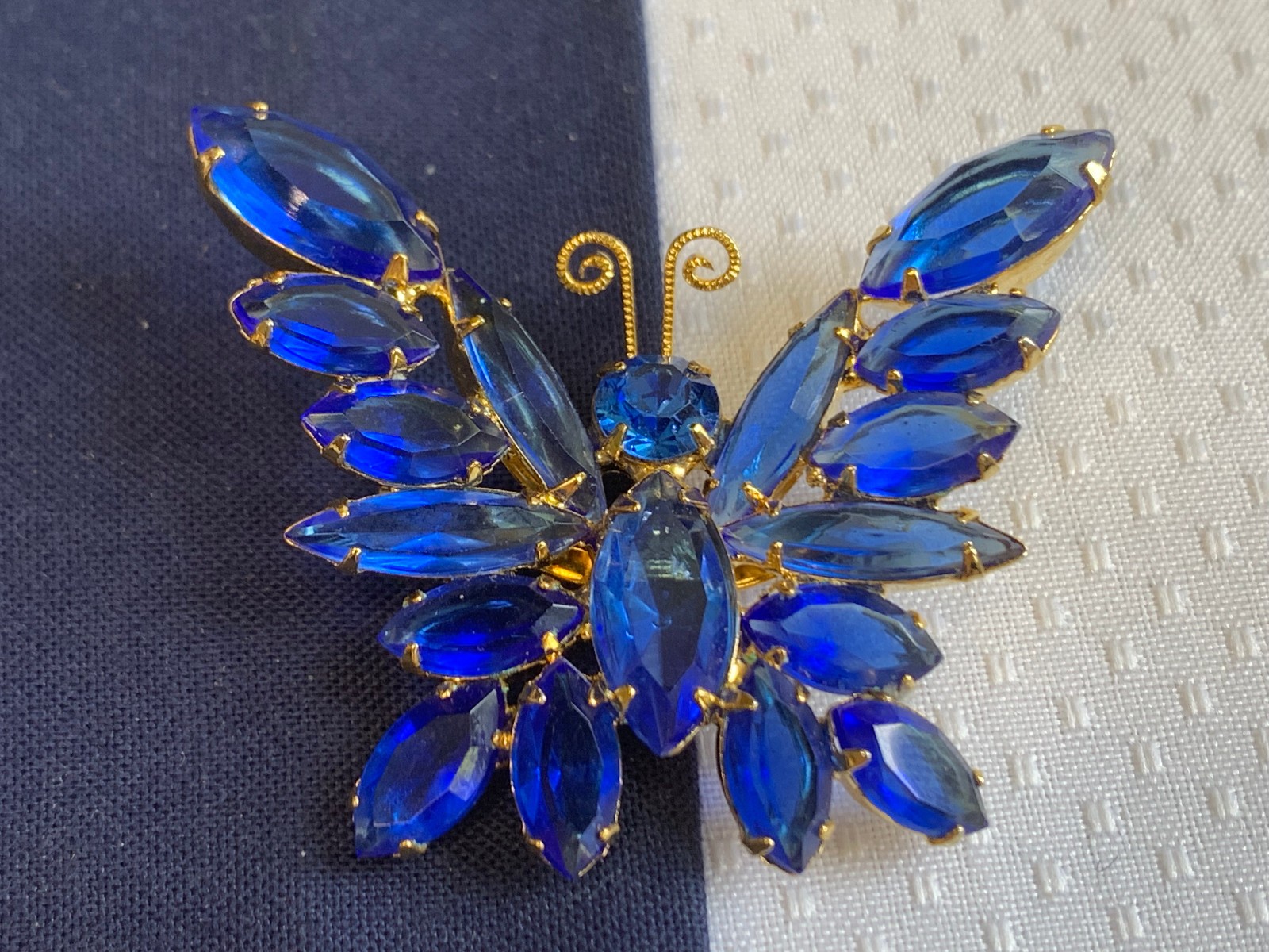 Vtg Butterfly Costume Jewelry Lot Eisenberg Sporrong & Co Trifari Monet Avon