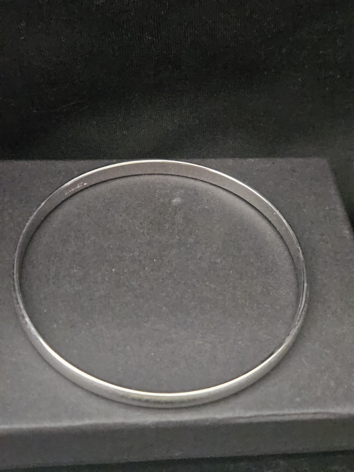 Post 1950 Monet Silver-tone Bracelet With Brushed Textured Finish