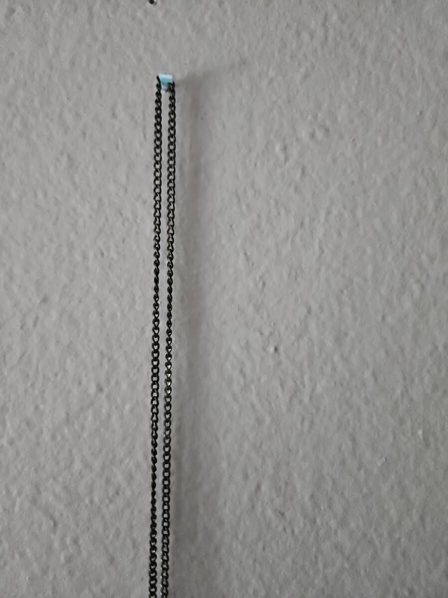 Hickok USA Chain Necklace with Clasp Open-and-Close Hook Clasp