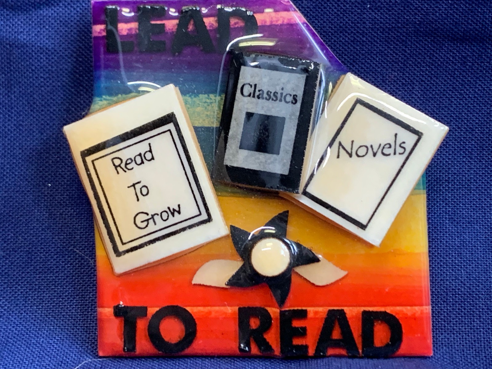 Vtg Book Pins by Lucinda Brooch Lot House Artisan Safety Lock Clasps
