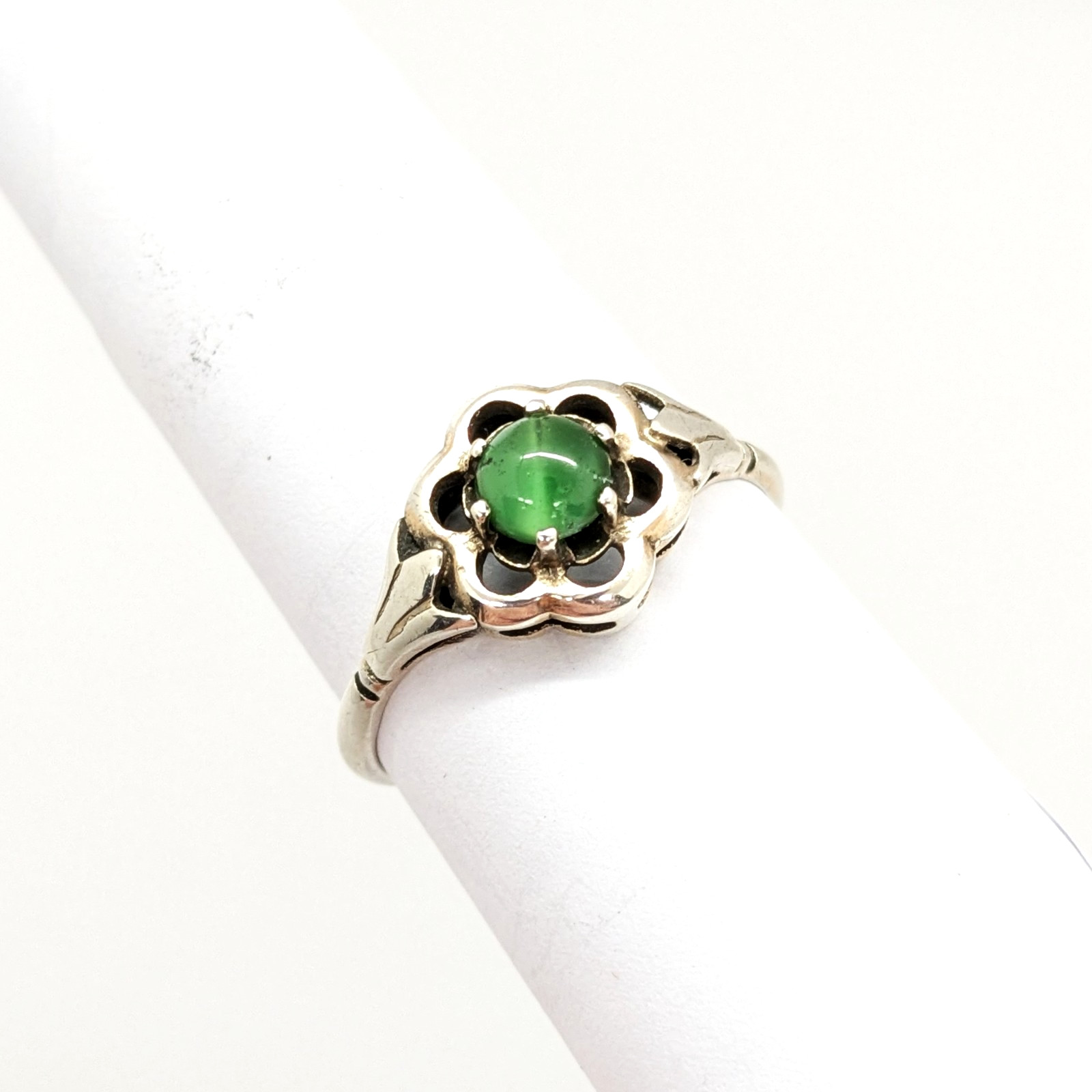 Vintage Elegant Soviet RING Silver⭐875 stamp Star USSR-size: 9.5US (19.5mm) UA#5