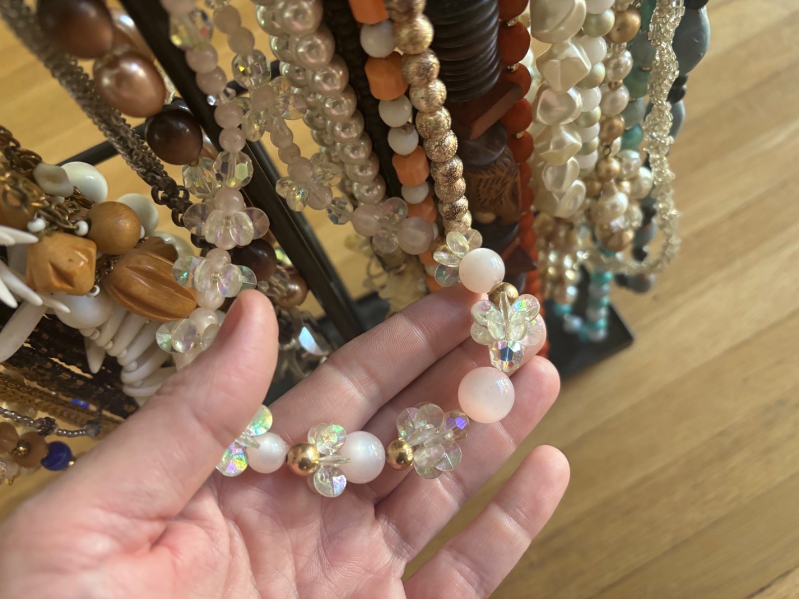 lot of 26 vintage necklaces all different styles and lengths