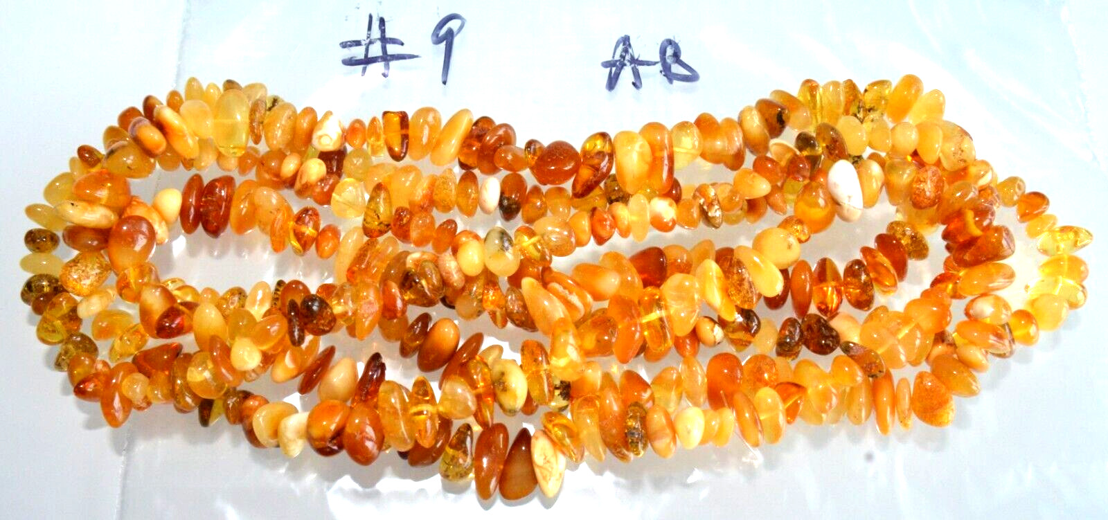 ✅135 cm=46gr RUSSIAN SOVIET BALTIC AMBER BEAD NECKLACE 琥珀 BRACELET STONE PENDANT