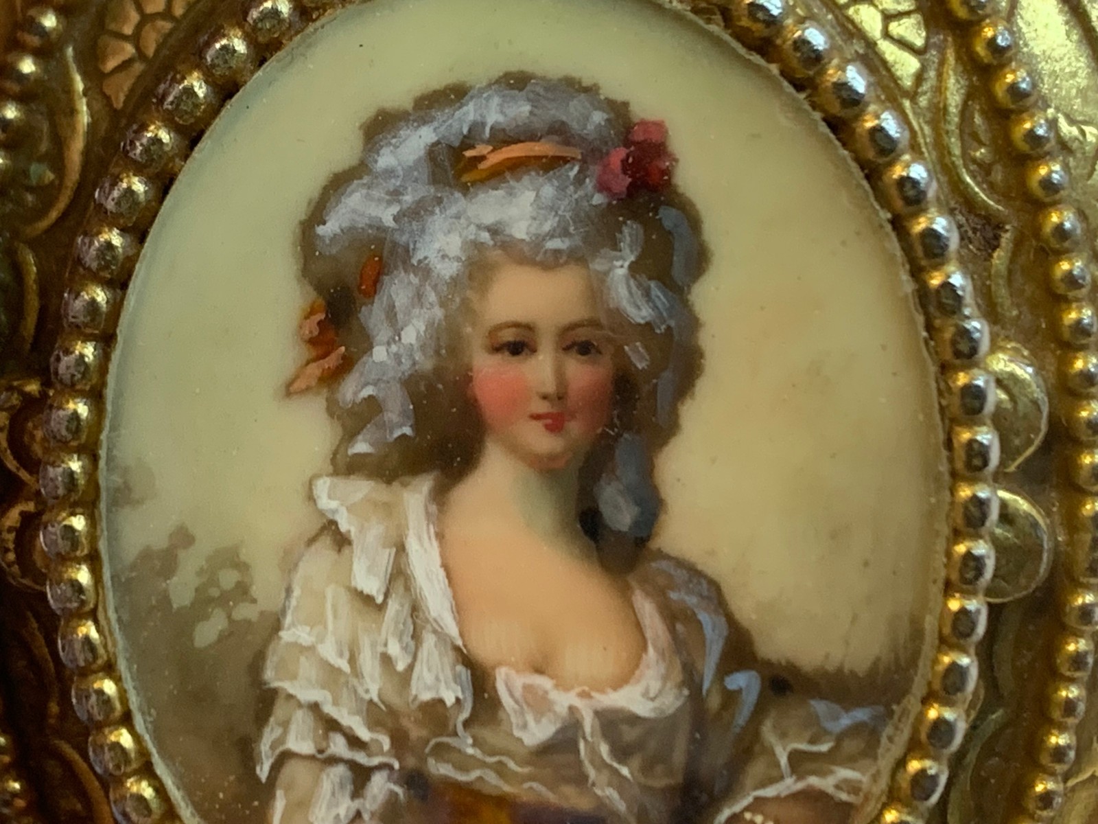 Vtg Original by Robert Pin / Pendant Combo Costume Jewelry Portrait Brooch